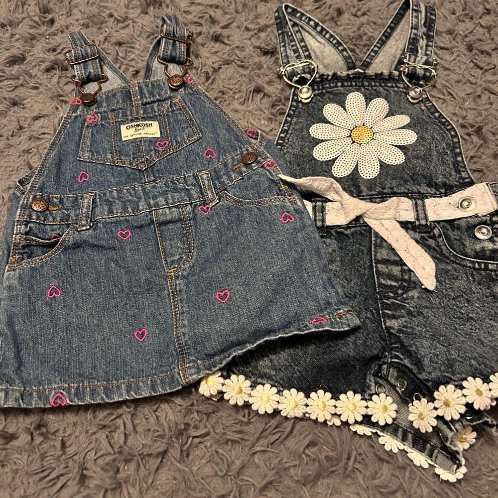 Baby Girls Overalls